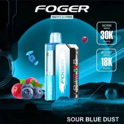 Foger Disposable Vape Sour Blue Dust Foger Switch Pro 30K Disposable Vape (5%, 30000 Puffs)