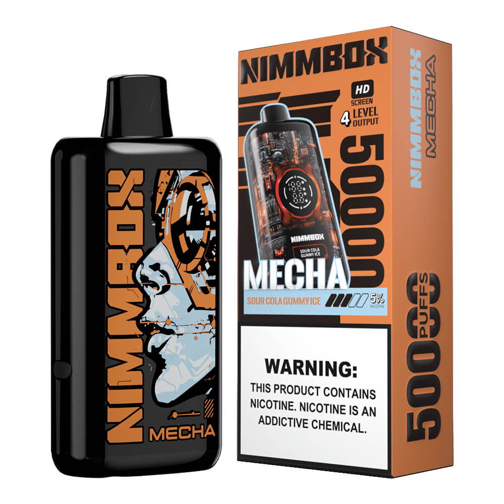 💯NimmBox Mecha 50K Disposable — 🛒20% OFF for New Customers | Factory Price | Rave Reviews 🌟 - Image 12