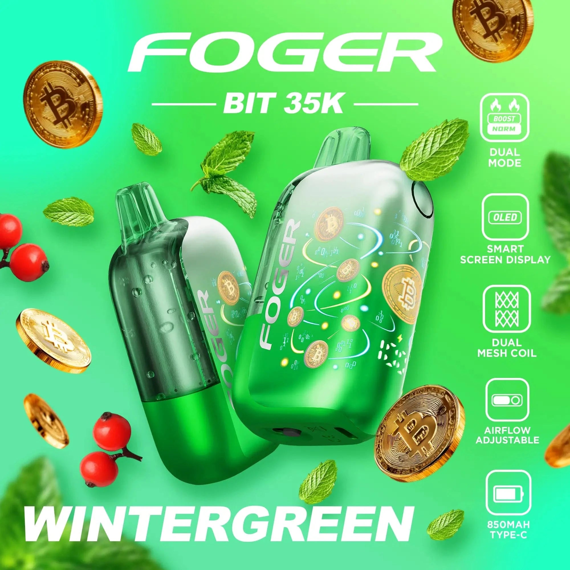 Foger Disposable Vape Foger Bit 35K Disposable Vape (5%, 35000 Puffs)