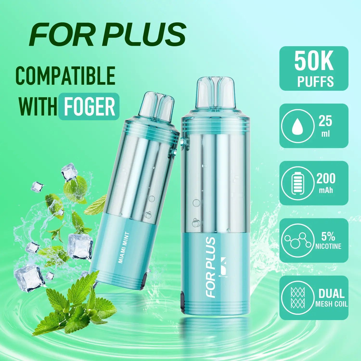 ⭐ For Plus 50K Pod for Foger Switch Pro 30K (25ml 5%) — 20% OFF | New User Wholesale Deals | Fast U.S. Shipping | Top-Rated 😍🔥 - Image 7