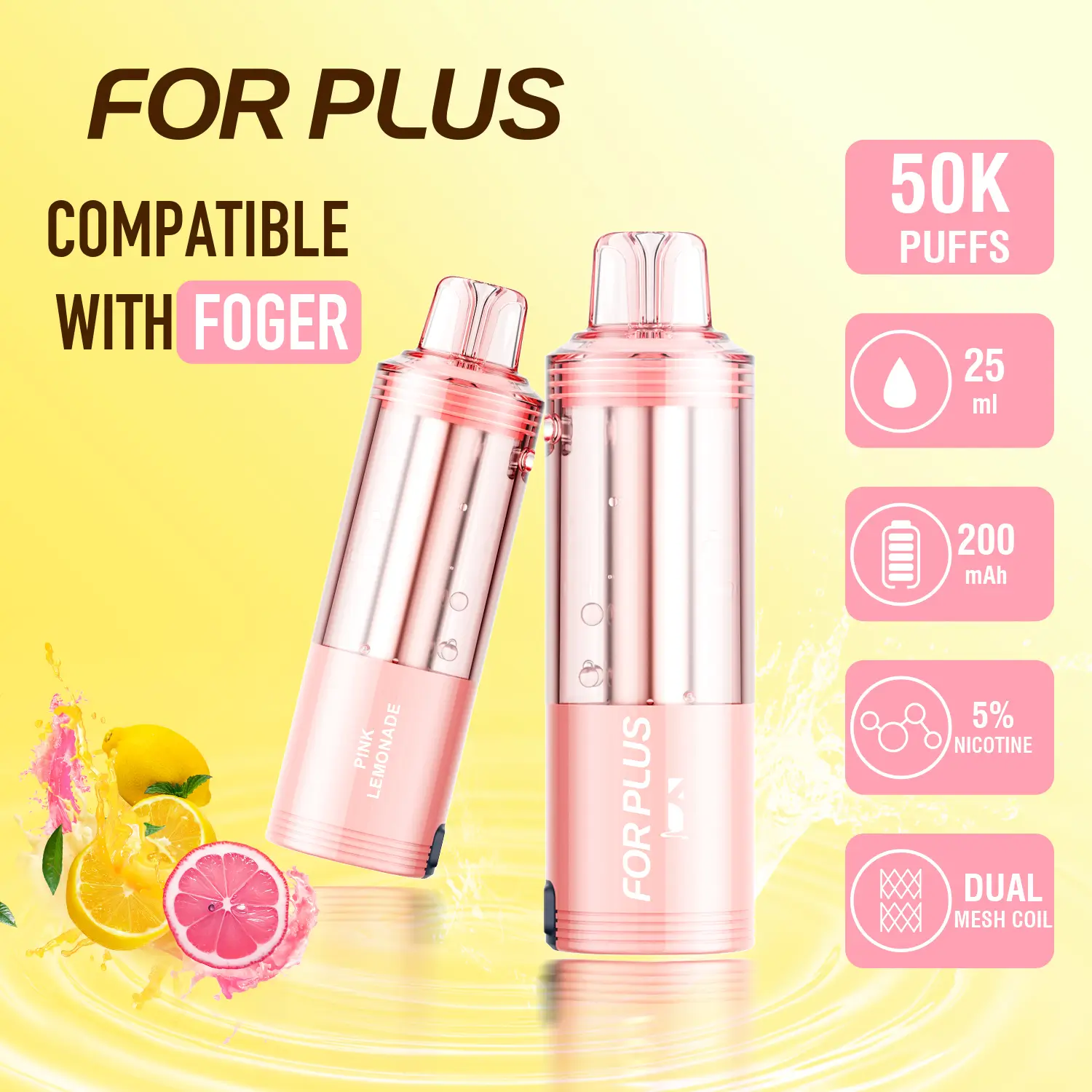 ⭐ For Plus 50K Pod for Foger Switch Pro 30K (25ml 5%) — 20% OFF | New User Wholesale Deals | Fast U.S. Shipping | Top-Rated 😍🔥 - Image 8