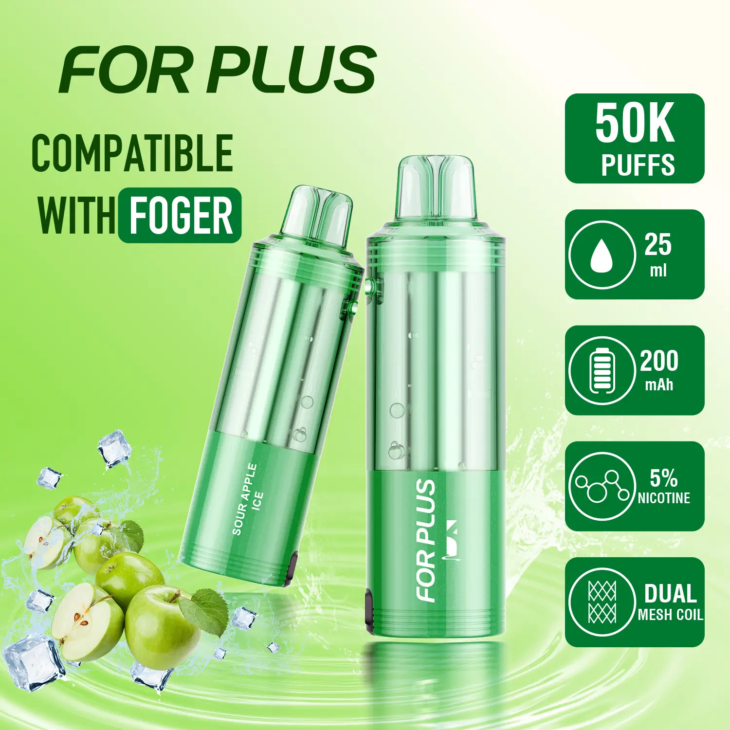 ⭐ For Plus 50K Pod for Foger Switch Pro 30K (25ml 5%) — 20% OFF | New User Wholesale Deals | Fast U.S. Shipping | Top-Rated 😍🔥 - Image 9