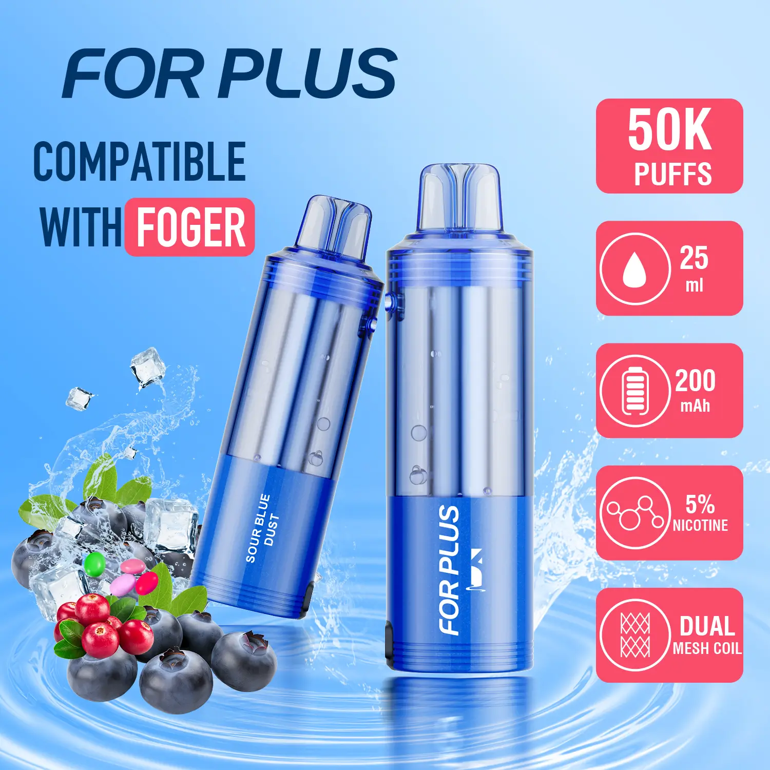 ⭐ For Plus 50K Pod for Foger Switch Pro 30K (25ml 5%) — 20% OFF | New User Wholesale Deals | Fast U.S. Shipping | Top-Rated 😍🔥 - Image 10