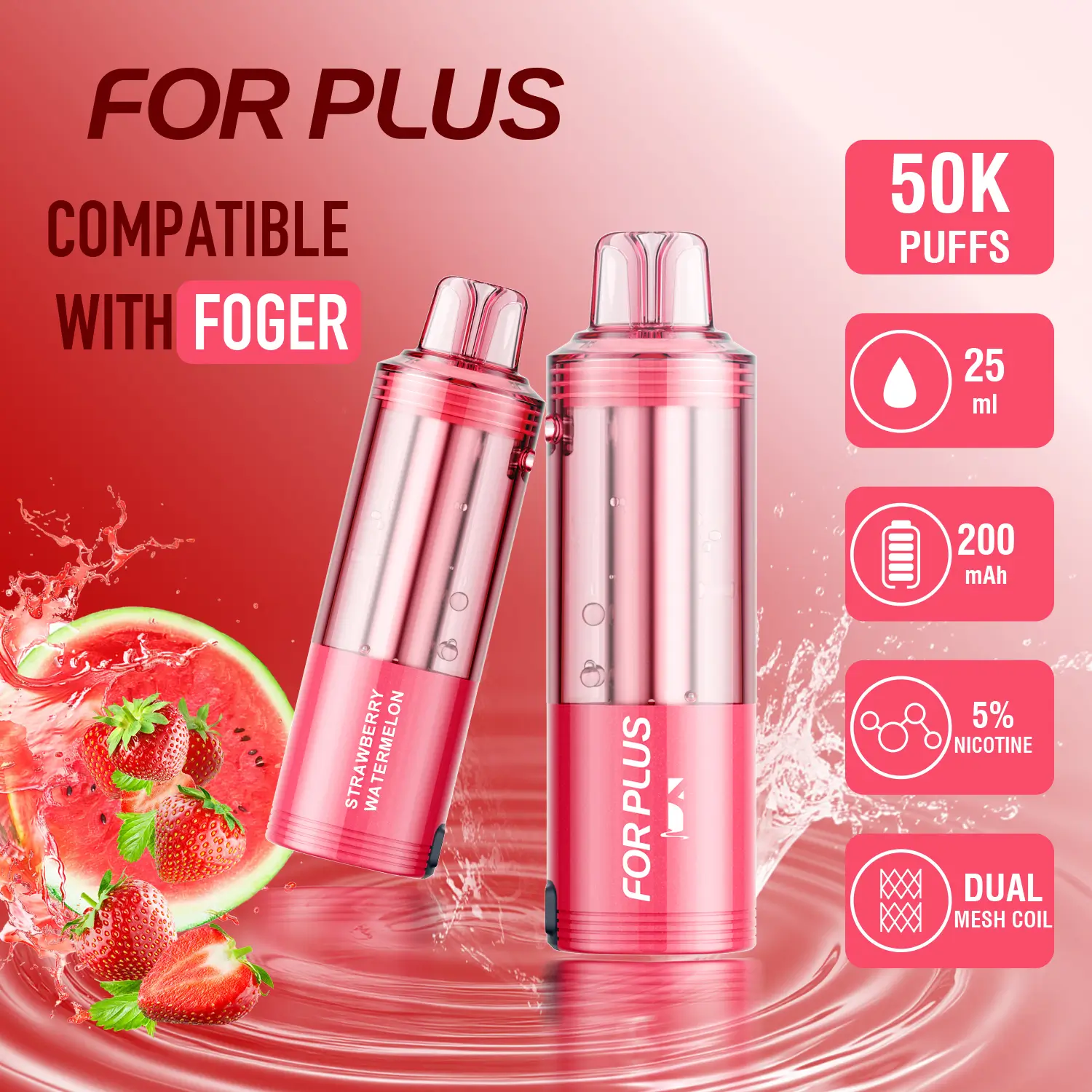 ⭐ For Plus 50K Pod for Foger Switch Pro 30K (25ml 5%) — 20% OFF | New User Wholesale Deals | Fast U.S. Shipping | Top-Rated 😍🔥 - Image 12