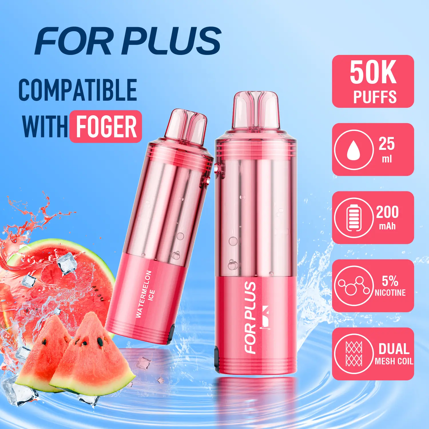 ⭐ For Plus 50K Pod for Foger Switch Pro 30K (25ml 5%) — 20% OFF | New User Wholesale Deals | Fast U.S. Shipping | Top-Rated 😍🔥 - Image 14