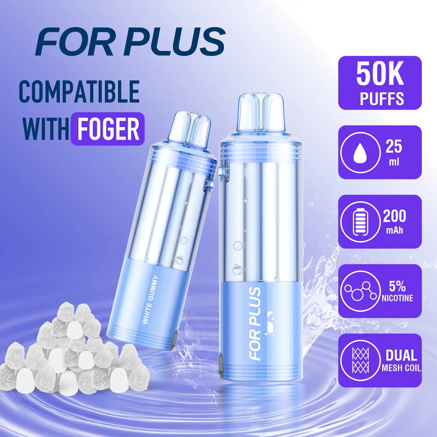 ⭐ For Plus 50K Pod for Foger Switch Pro 30K (25ml 5%) — 20% OFF | New User Wholesale Deals | Fast U.S. Shipping | Top-Rated 😍🔥 - Image 15